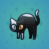Scared Cat #13407 Scared Cat #13407