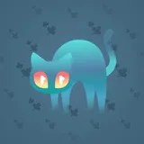 Scared Cat #13420 Scared Cat #13420