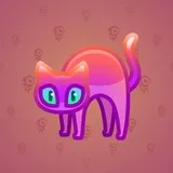 Scared Cat #13450