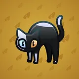 Scared Cat #13482 Scared Cat #13482