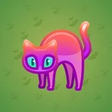 Scared Cat #13513 Scared Cat #13513
