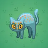 Scared Cat #13524 Scared Cat #13524