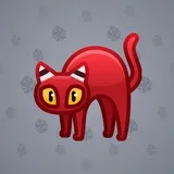 Scared Cat #13539 Scared Cat #13539