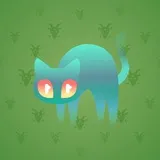 Scared Cat #13546 Scared Cat #13546