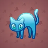 Scared Cat #13617 Scared Cat #13617