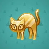 Scared Cat #13654 Scared Cat #13654
