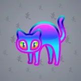 Scared Cat #13708 Scared Cat #13708