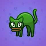 Scared Cat #13741 Scared Cat #13741