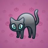 Scared Cat #13745 Scared Cat #13745