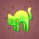 Scared Cat #13773 Scared Cat #13773