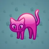 Scared Cat #1379 Scared Cat #1379