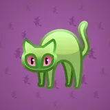 Scared Cat #13814