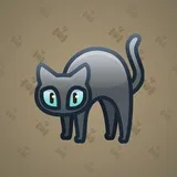 Scared Cat #13827 Scared Cat #13827