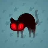 Scared Cat #13852 Scared Cat #13852