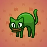 Scared Cat #13854 Scared Cat #13854