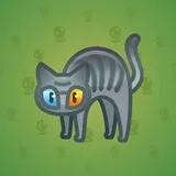 Scared Cat #13915 Scared Cat #13915