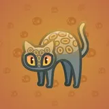 Scared Cat #13926