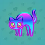 Scared Cat #13955 Scared Cat #13955