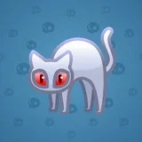 Scared Cat #1398 Scared Cat #1398