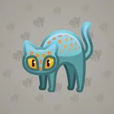 Scared Cat #13991 Scared Cat #13991