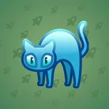 Scared Cat #13998 Scared Cat #13998