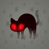 Scared Cat #14044 Scared Cat #14044