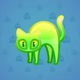 Scared Cat #1407 Scared Cat #1407