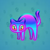 Scared Cat #1408 Scared Cat #1408