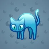 Scared Cat #14094 Scared Cat #14094