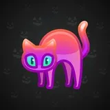 Scared Cat #14110 Scared Cat #14110
