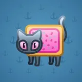 Scared Cat #14127 Scared Cat #14127