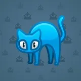 Scared Cat #14132 Scared Cat #14132