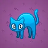 Scared Cat #14199 Scared Cat #14199
