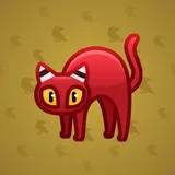 Scared Cat #14201 Scared Cat #14201