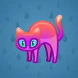 Scared Cat #14241 Scared Cat #14241