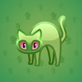 Scared Cat #14244 Scared Cat #14244