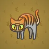 Scared Cat #14251 Scared Cat #14251