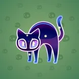 Scared Cat #1428 Scared Cat #1428