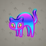 Scared Cat #14285 Scared Cat #14285