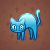 Scared Cat #14297 Scared Cat #14297