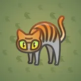Scared Cat #14307 Scared Cat #14307