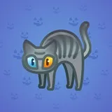 Scared Cat #14373 Scared Cat #14373