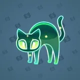 Scared Cat #14376 Scared Cat #14376