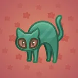 Scared Cat #14384 Scared Cat #14384