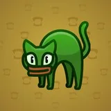 Scared Cat #14404 Scared Cat #14404