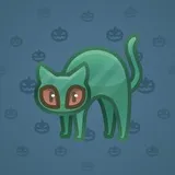 Scared Cat #14405 Scared Cat #14405