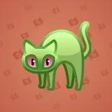 Scared Cat #14406