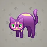 Scared Cat #14498 Scared Cat #14498