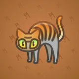 Scared Cat #1450 Scared Cat #1450