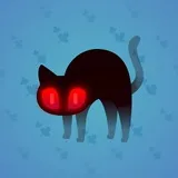 Scared Cat #1454 Scared Cat #1454